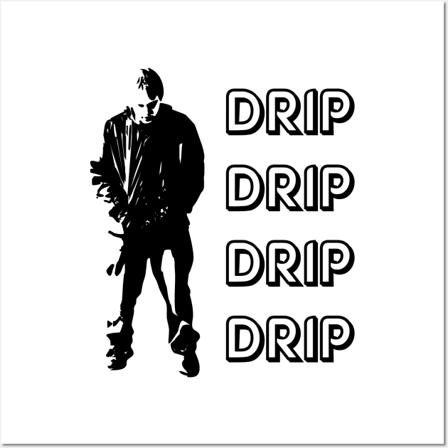 Drip styled Wall Art by CuratedlyV